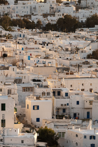 Sunset view of Mykonos, Greece © Bisual Photo