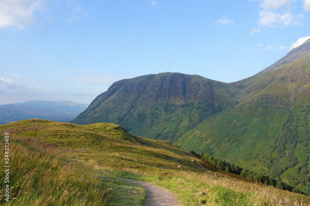 Fototapeta premium Mountain in Fort William, Scotland