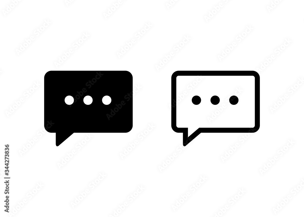 chat icon, bubble icon, chat sign and symbol vector chat icon, bubble icon, chat sign and symbol vector