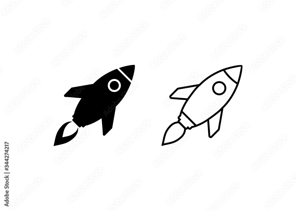 rocket icon, rocket sign and symbol vector Design rocket icon, rocket sign and symbol vector Design