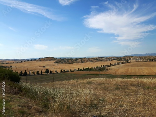 Krajobraz Toskanii - Włochy