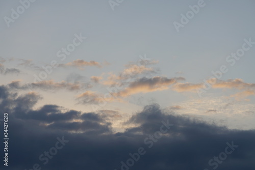 Wolken Himmel ohne Kondensstreifen © darknightsky