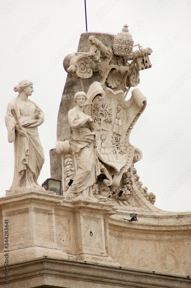 A Statue in Rome