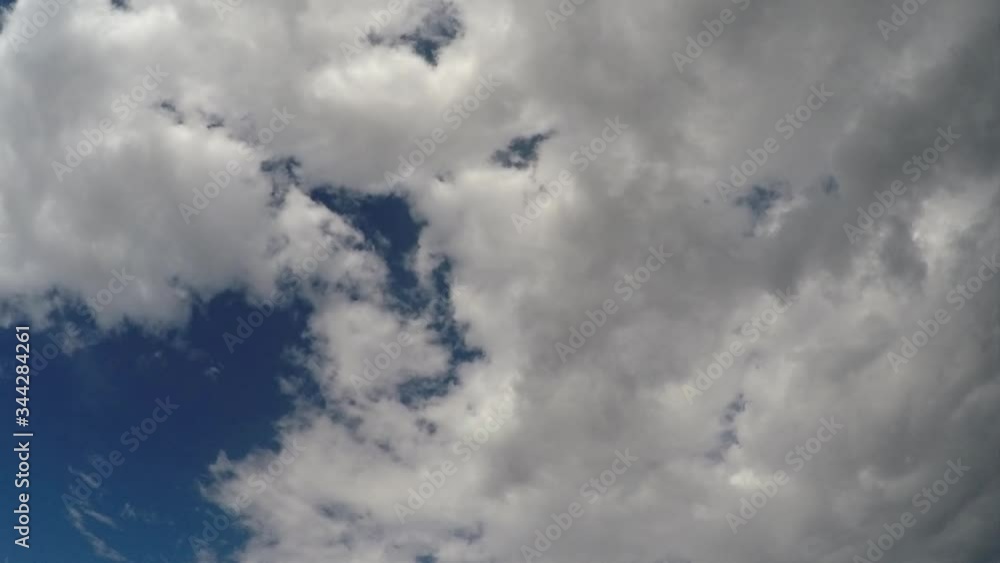 Ciel bleu et nuages - timelapse Ciel bleu et nuages - timelapse