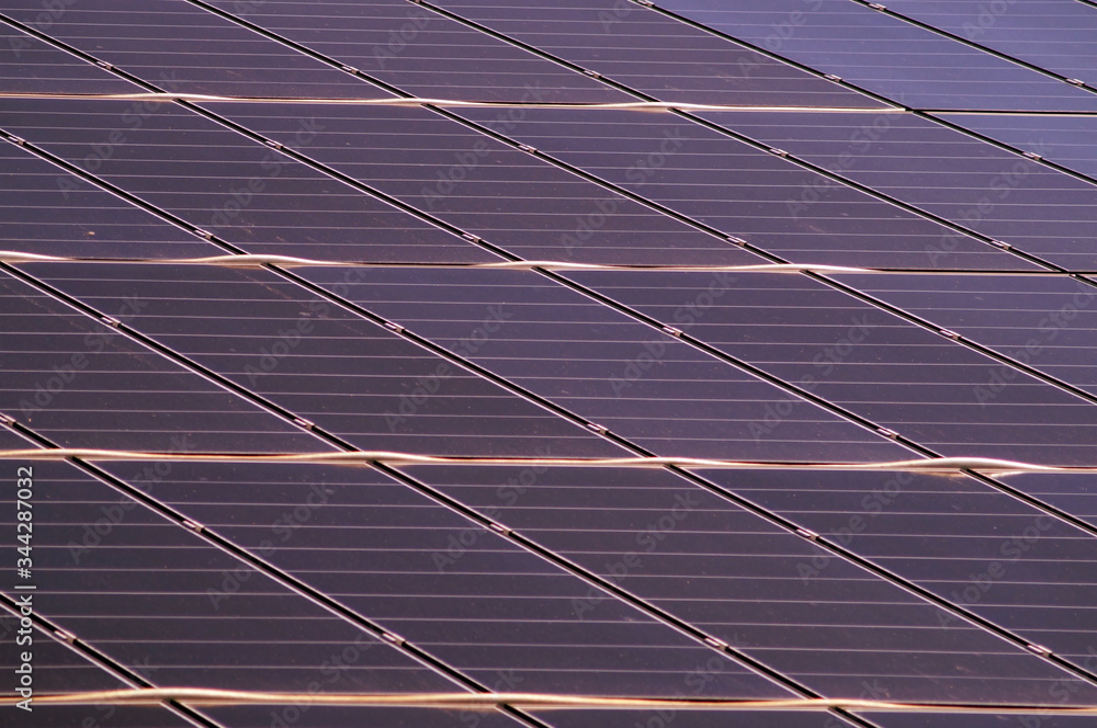 Solar panel surface