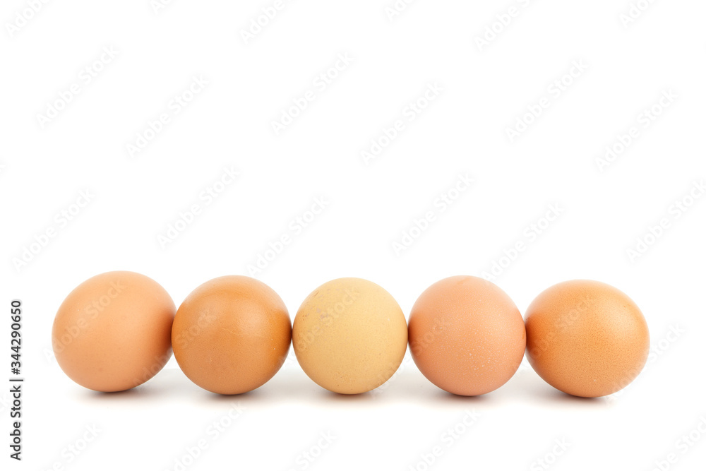 eggs isolated on white background eggs isolated on white background