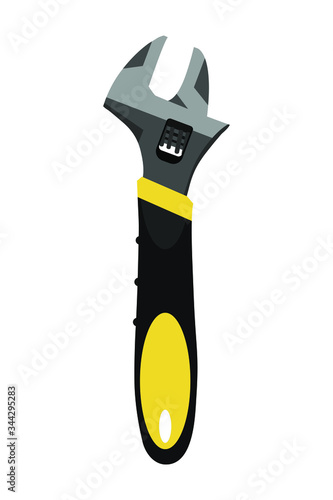Adjustable wrench tool vect...