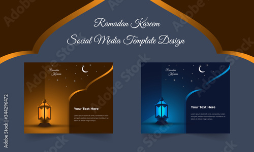 Ramadan Kareem Social Media Design Template