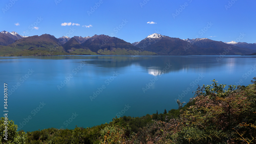 Obraz premium Bergsee mit Spiegelung