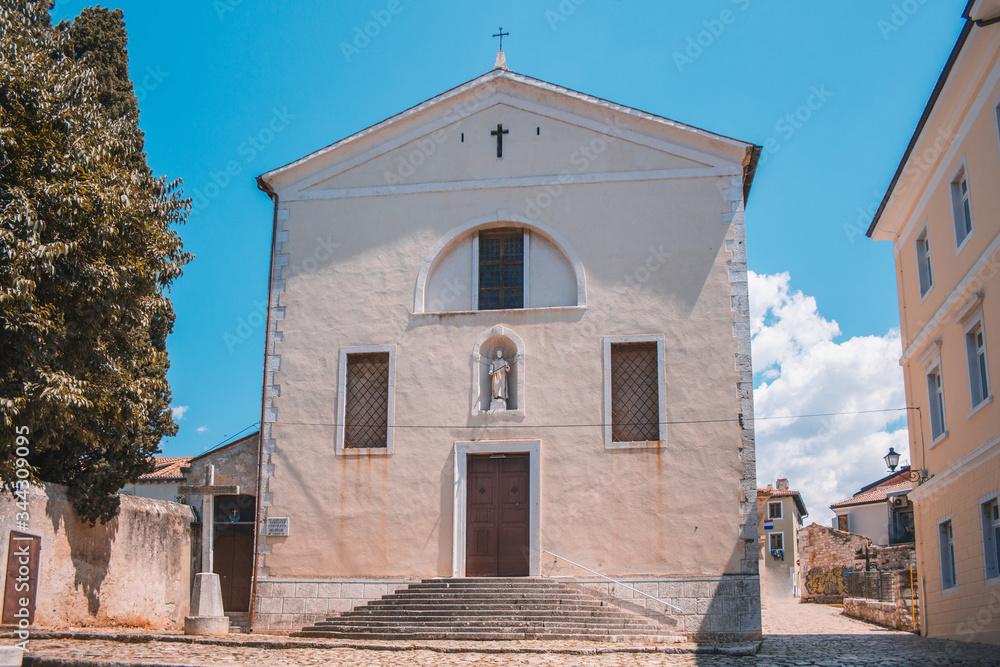 The Franciscan Monastery in Rovinj town, Istrian Peninsula, Croatia