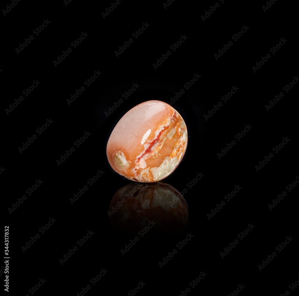 macro shot of natural mineral stone on a black background macro shot of natural mineral stone on a black background