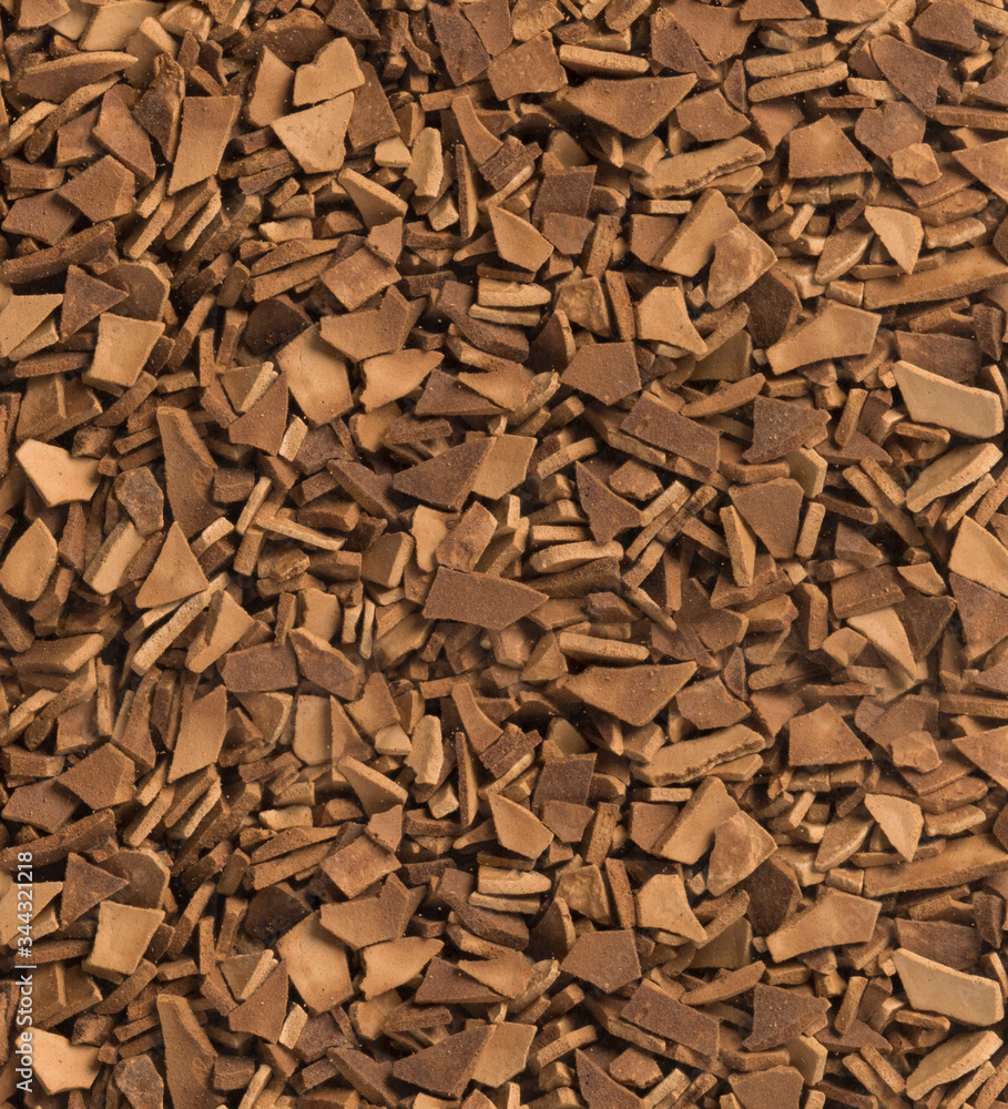 Heap of instant coffee for background closeup Heap of instant coffee for background closeup
