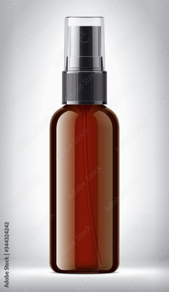 Spray bottle on background. Transparent version. Spray bottle on background. Transparent version.