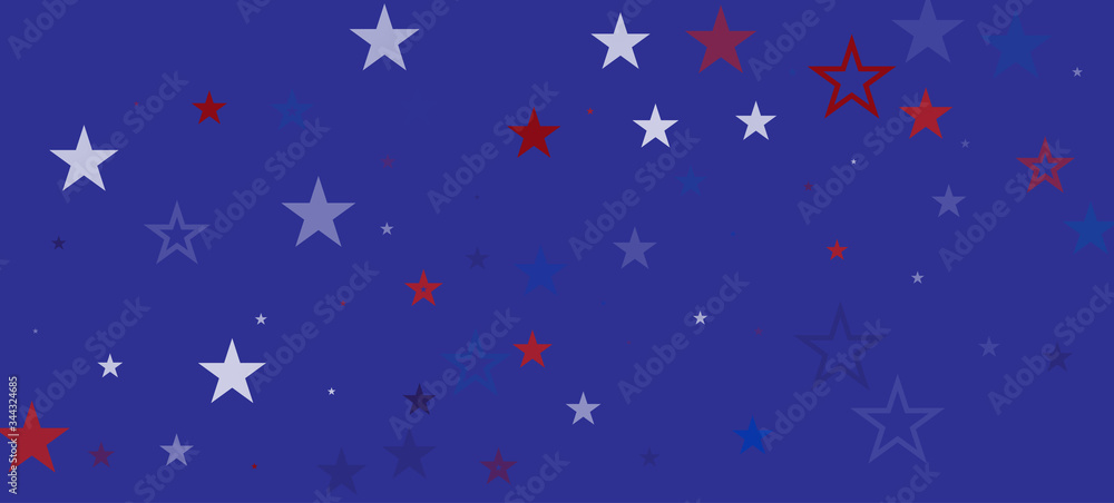 National American Stars Vector Background. USA Independence Veteran's President's 4th of July Labor Memorial 11th of November Day National American Stars Vector Background. USA Independence Veteran's President's 4th of July Labor Memorial 11th of November Day