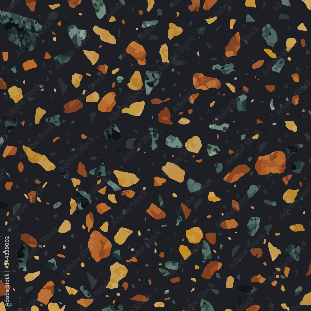 Terrazzo seamless pattern. Terrazzo seamless pattern.