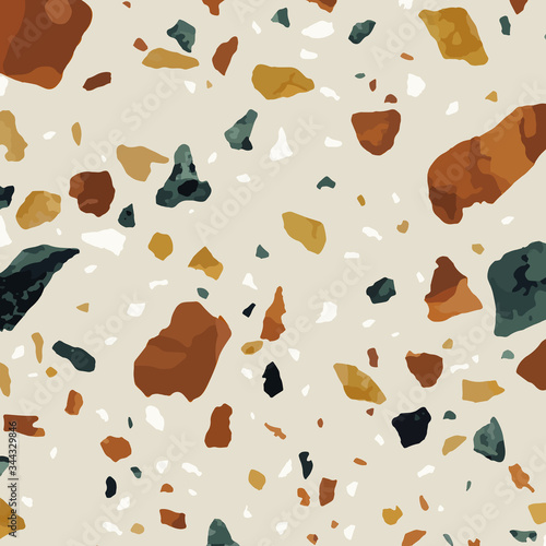 Terrazzo seamless pattern.