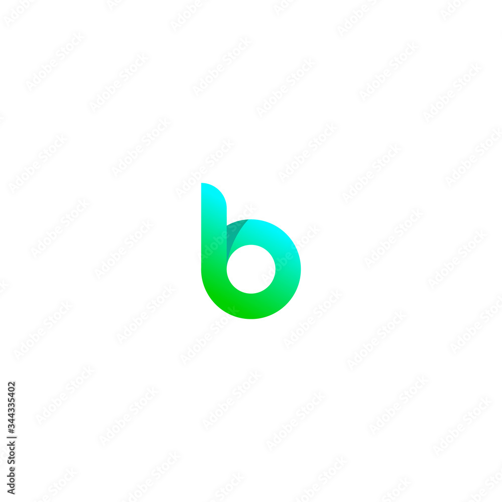 Vector Letter B concept logo design template illustration eps 10 Vector Letter B concept logo design template illustration eps 10