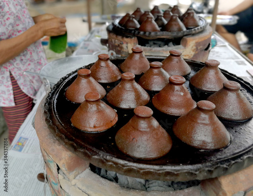Canvas Print kind of Thai sweetmeat
