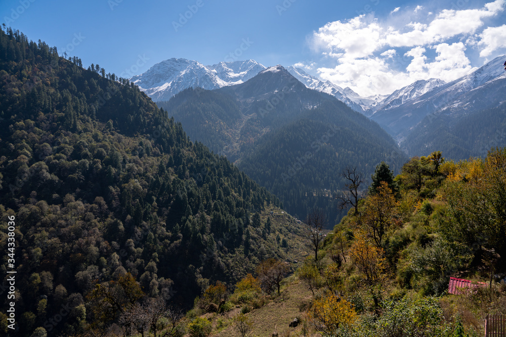 Kasol Tosh village in Northern India Kasol Tosh village in Northern India