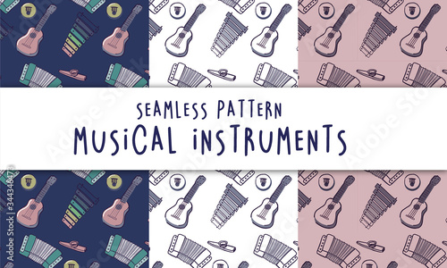 Musical Instruments Pattern