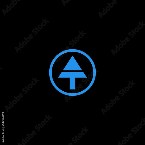 Free Download Vector letter A arrow concept logo - GFXLoad