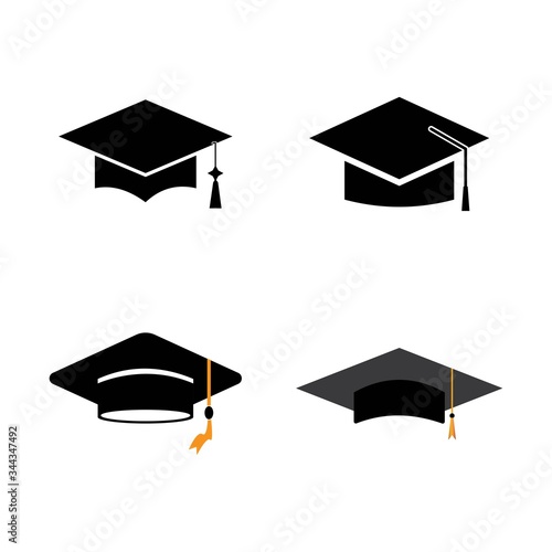 Graduation hat logo