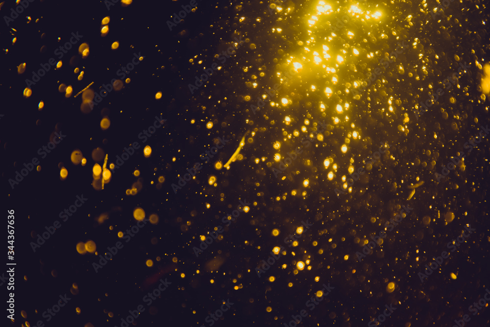 Abstract gold bokeh Abstract gold bokeh