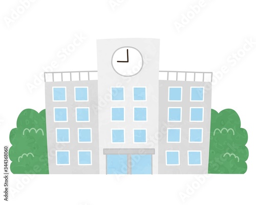 学校のイラスト