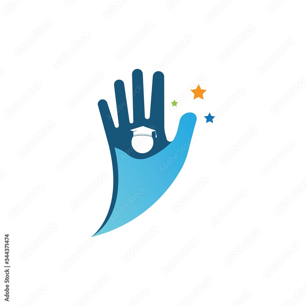 Fototapeta premium Education Logo Template