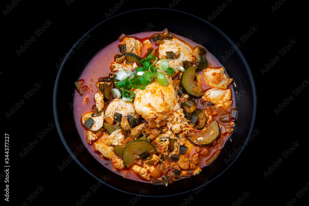 custom made wallpaper toronto digitalKorean spicy silken tofu stew which is called Sundubu Jjigae