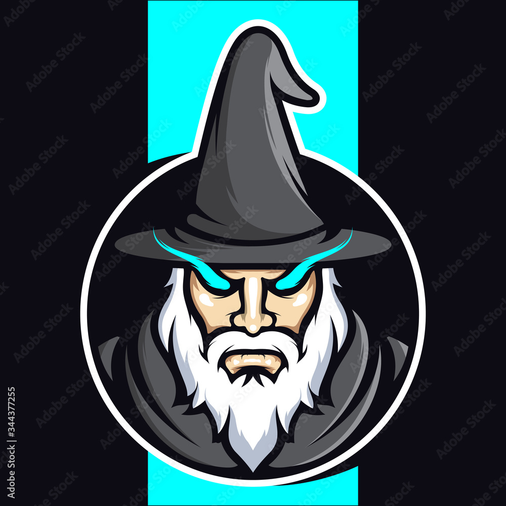 Wizard esports logo design