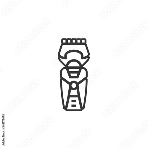 electric clipper icon vector illustration design