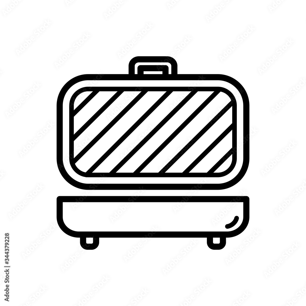 grill icon design vector template grill icon design vector template