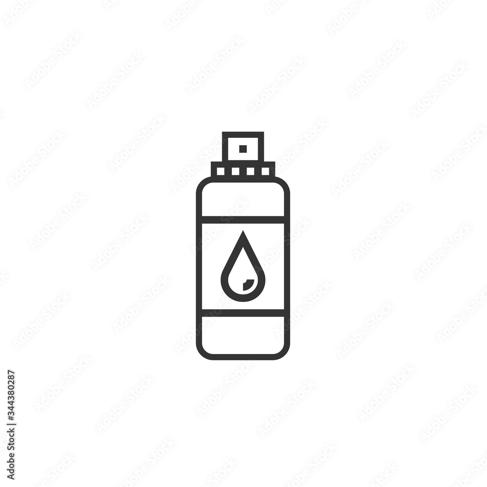 sanitizer icon vector illustration design sanitizer icon vector illustration design
