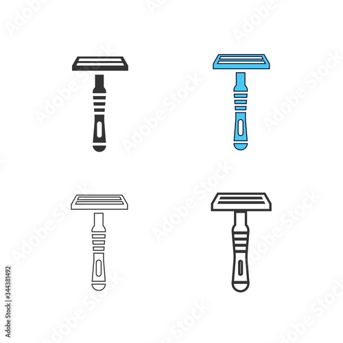 shaving stick icon vector illustration design