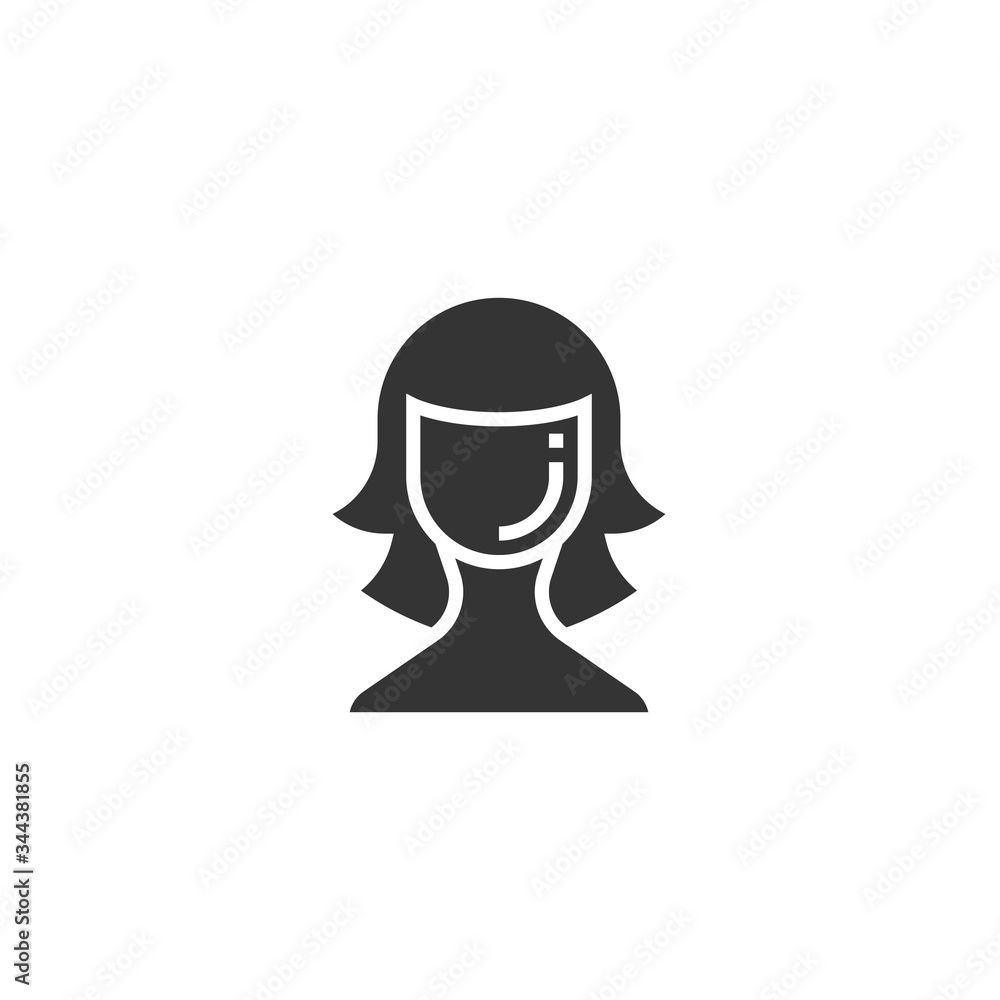 woman icon vector illustration design woman icon vector illustration design