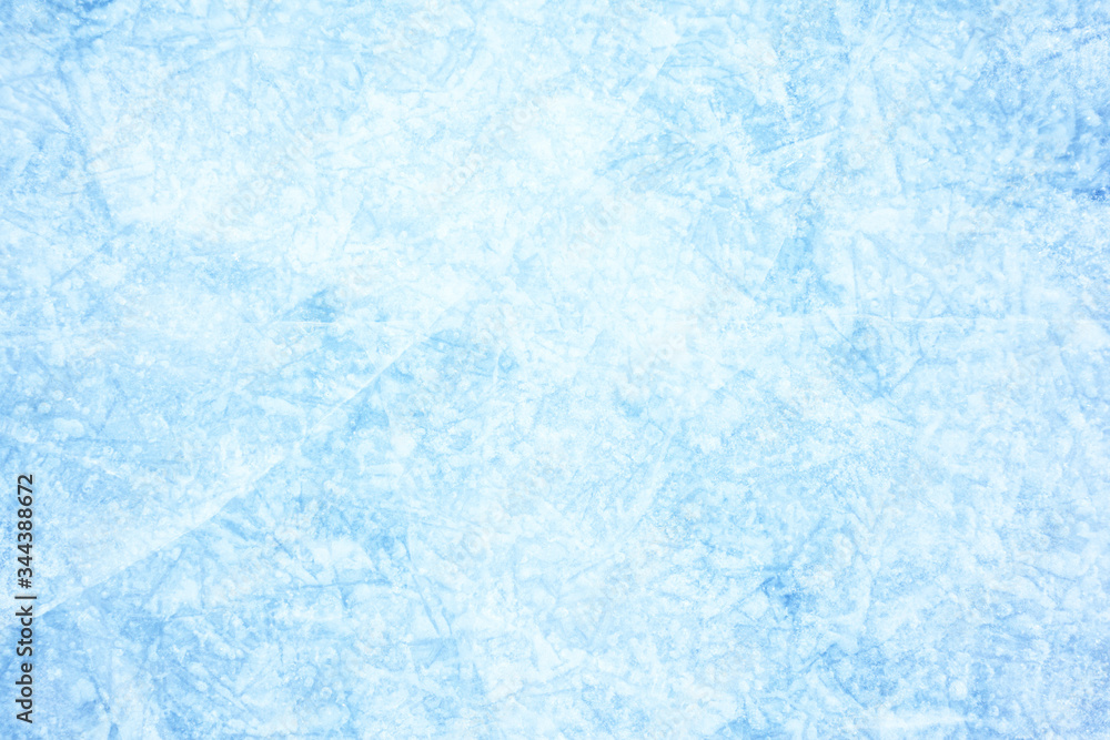 Blue background of Ice texture