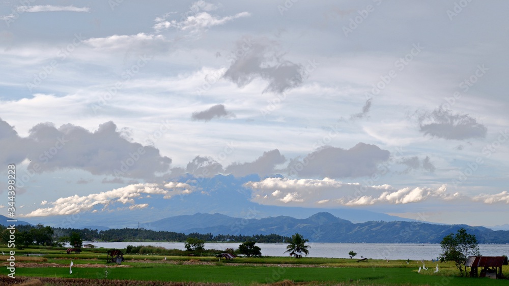 mountain landscape with clouds mountain landscape with clouds