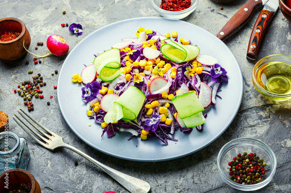 Vegetable spring salad Vegetable spring salad
