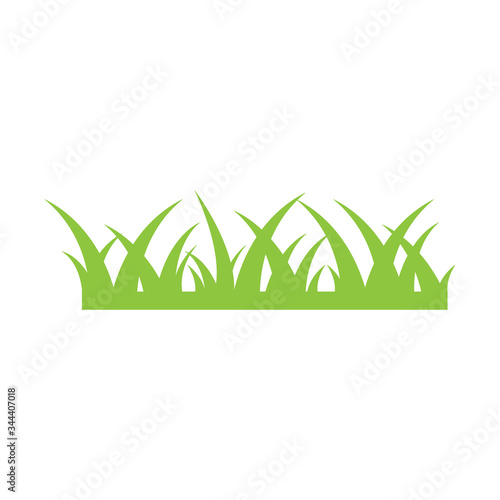 grass icon vector