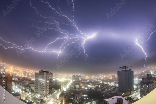 Temporal nos arredores