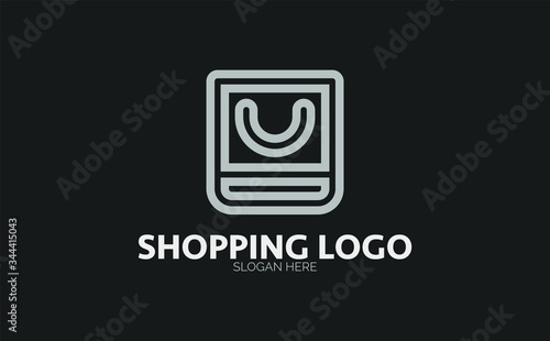 Shopping vector icon. Shopping concept stroke symbol design. Thin graphic elements vector illustration, outline pattern for your web site design, logo, UI.