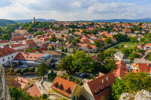 Принти на полотні View of the city of Veszprem