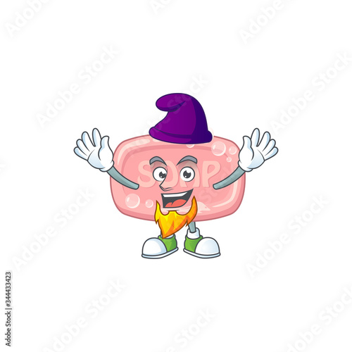 Sweet fairytale of pink soap Elf cartoon character