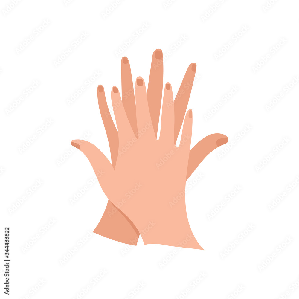 Fototapeta premium How to use hand sanitizer procedure to desinfect hands. Personal hygiene, infographic procedure to wash alcohol gel. Clean disease prevention covid-19.