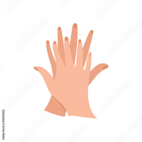 How to use hand sanitizer procedure to desinfect hands. Personal hygiene, infographic procedure to wash alcohol gel. Clean disease prevention covid-19.