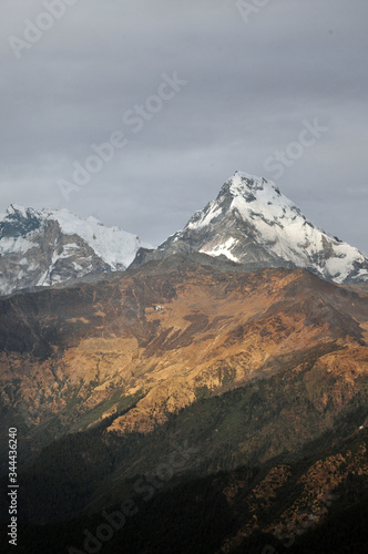 Nepal Poon Hill Trekking Scenery  © kwanho