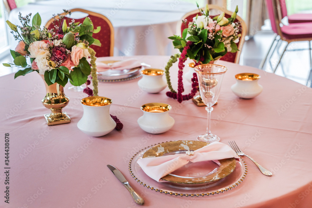 Fototapeta premium table set for meal