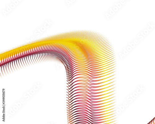 Abstract background blend wave line design for Wallpaper, Banner, Background, Card, Book Illustration, landing page