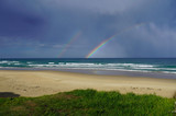 Double Rainbow at Rainbow Beach
